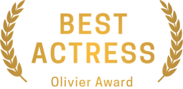 Best Actress Olivier Award Roundel